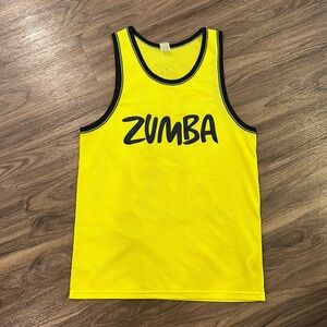 Yellow Zumba Jersey Shirt